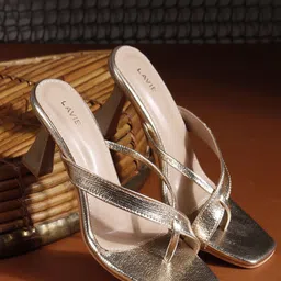 Lavie Women Embellished Regular Block Heel Sandals-54