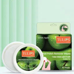 TULIPS Set Of 4 Acetone Free Nail Polish Remover Wipes - 30 Wipes Each-34