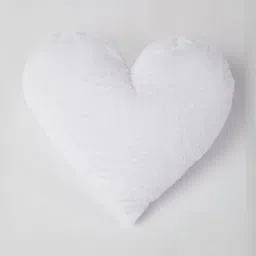 Myntra Elegant Homes White Set of 2 Heart Shaped Fur Love Cushions-image-28