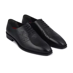 ROSSO BRUNELLO Men Leather Round Toe Formal Oxfords-picture-47