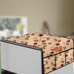 The Furnishing Tree Yellow Plastic Refrigerator Cover-image-40