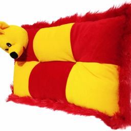 Velvet Cartoon Toddler, Girl, Kids, Boys, Baby Pillow Microfibre Toons & Characters Baby Pillow Pack of 1-image-3
