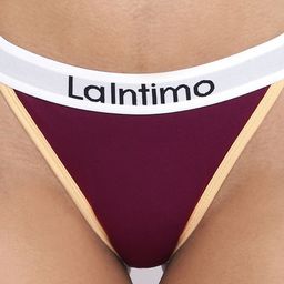 La Intimo Women Fashionable Thongs Brief image 3