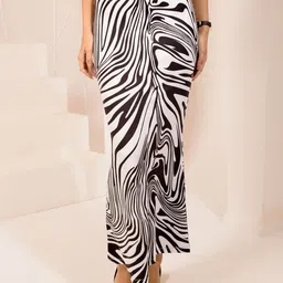 BAESD Women Printed Pencil Maxi Skirt-picture-31