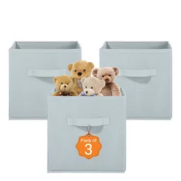 Kuber Industries Grey 3 Pieces Durable Multi-Utility Organisers-50
