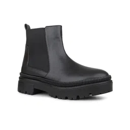 Inc 5 Women Slip-On Chelsea Solid Boots-image-27