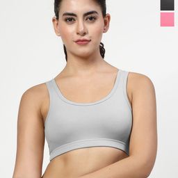 LILY Stropsyttak Pack Of 3 Full Coverage Sports Bra-46