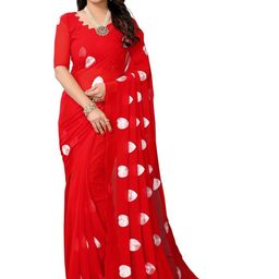 Moda Rapido Paisley Embroidered Poly Chiffon Designer Saree-picture-5