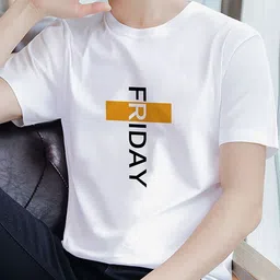 StyleCast Men Typography Printed Applique T-shirt-picture-10
