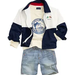 Polo Ralph Lauren Boys Bayport Nautical Water-Resistant Jacket-image-98