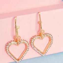 SALTY Love figure Korean Hoop Earrings-image-5