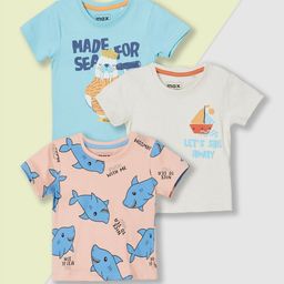max Boys 3 Printed Pockets T-shirt-picture-6