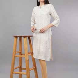 Avaasa Buy Shruthi Women Floral Printed Thread Work Floral Liva Kurta-image-94