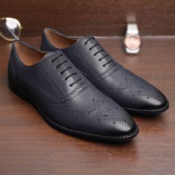 LOUIS STITCH Men Men Leatherette Brogue Formal Shoes-image-92