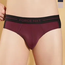 Force NXT Men Pack of 3 Assorted Anti-Odour Basic Briefs MNFS-12-COL-512-PO3-picture-56