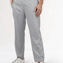 Celio Men Relaxed Fit Mid-Rise Trousers-image-76