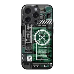 QRIOH Typography Printed iPhone 15 Pro Back Case Mobile Accessories-41