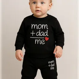 Nicehug Unisex Kids Printed T-shirt with Trousers-44