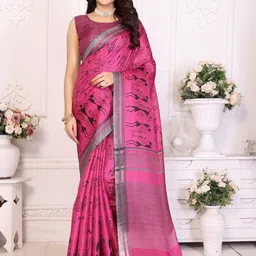 KALINI Warli Zari Art Silk Saree-12
