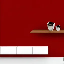 ArtzFolio Printed UV-Resistant Anti-Bacterial Reds Family Dark Red Colour Peel & Stick Wallpaper-image-97