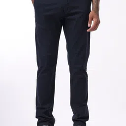 WROGN Men Solid Slim Fit Regular Trousers-image-14