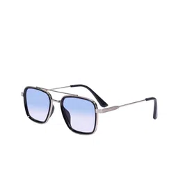 HASHTAG EYEWEAR Women Rectangle Sunglasses VKHT (6) B80-802-C2-Grey & Black-41