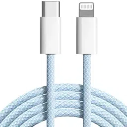Punnkk Lightning Cable 1 m Braided USB C to Lightning-Fast Charging Data Sync. Cable-13
