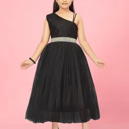 BAESD Net Fit & Flare Maxi Dress-49