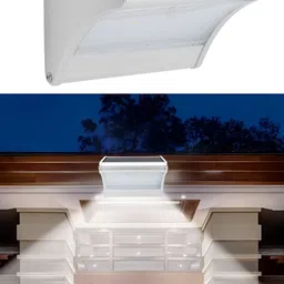 LITVERSE White Outdoor Motion Sensor Wall Light-6