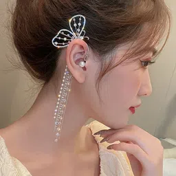 FIMBUL Geometric Ear Cuff Earrings-picture-29
