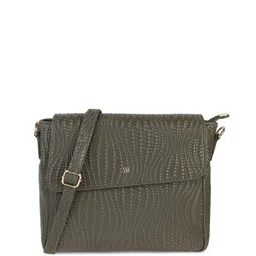 WALKWAY by Metro Colourblocked Structured Sling Bag with Tasselled image 5