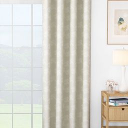 Story@home Beige & White Floral Room Darkening Long Door Curtain-image-38