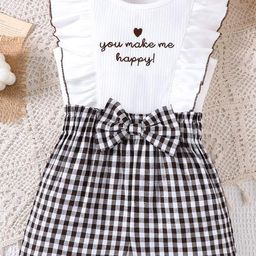 LULU & SKY Girls Top with Trousers-image-58