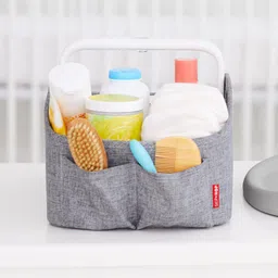 SKIP HOP Light Up Diaper Caddy Heather Grey Birth + to 24M-25