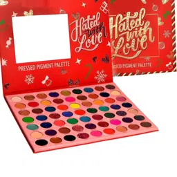 Huda Girl 63 Color Shimmery & Matte Finish Eyeshadow Palette With Mirror - 69 g-0