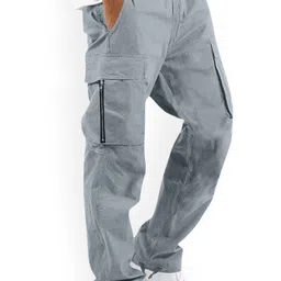 StyleCast x Revolte Men Pleated Cargos Trousers-image-102