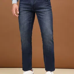 Richlook Men Cotton Regular Fit Smart Heavy Fade Stretchable Jeans-image-88