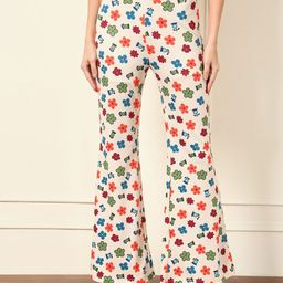 BAESD Original-Fit Printed Bootcut Trousers-image-95
