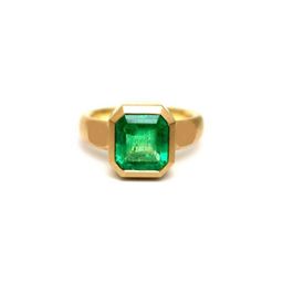 GenZcomplex Gold-Plated Brass Finger Ring-picture-27