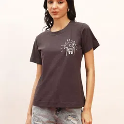 PRRODALITY Women Graphic Printed Round Neck Cotton T-shirt-picture-43