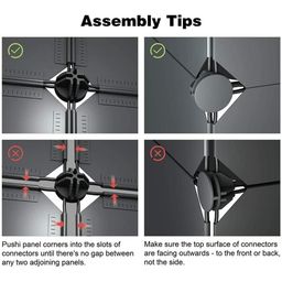 VIV-ATIQ Multi-Purpose 5 Layers Portable & Folding Collapsible Rack image 2
