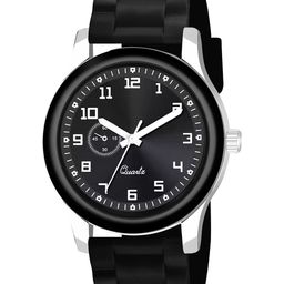 Gopal Shopcart Unisex Solid Round Tang Regular Analogue Watch-B9050 C1001BLK CD-image-79