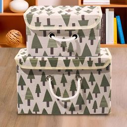 Myntra Elegant Homes Cream-Coloured Set of 2 Regular Drawer Organiser Organisers-9