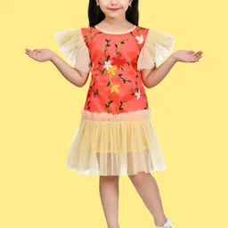 FASSY Girls Floral Embroidered Drop-Waist Dress-image-30