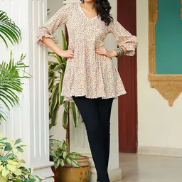 Moda Rapido Women Floral Printed Kurta-picture-17