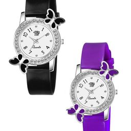 SWADESI STUFF Women Analogue Watch 2 BF BLACK PURPLE 9-image-66
