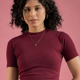 Mayra Women Cotton Short Sleeves Tank Crop Top-image-17