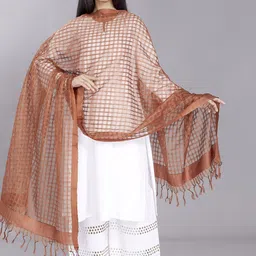 Rani Saahiba Checked Dupatta-picture-26