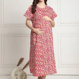 Secret Wish Printed Nightdress-picture-30