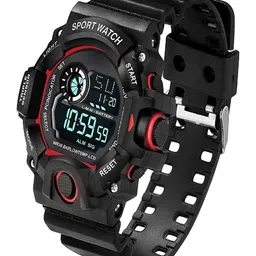 Hala Men Solid Round Tang Regular Digital Watch image 4